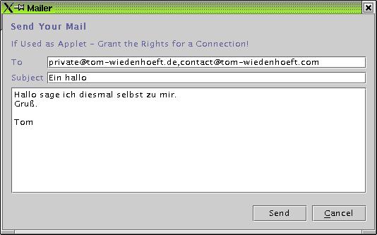 Mail Dialog